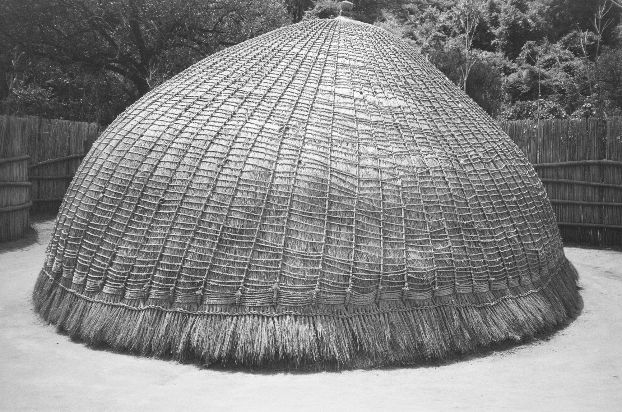 A shelter at a heritage site