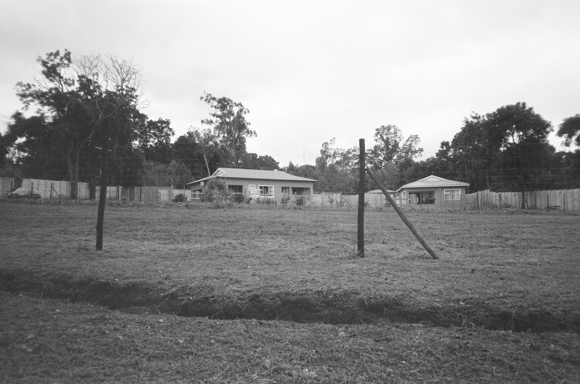 A modern Eswatini home with some acreage