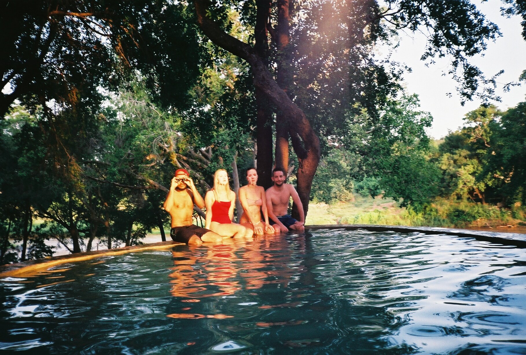 Cooling off from the heat in Hoedspruit